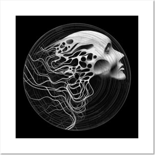 Spinning Record - Neural Symphony Posters and Art